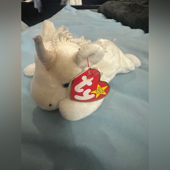 Ty Beanie Baby Mystic the Unicorn Rare, with tag errors! 1993/1994